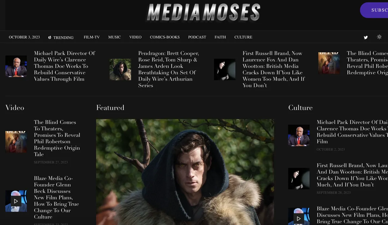 Media Moses Monthly Address | October 2023