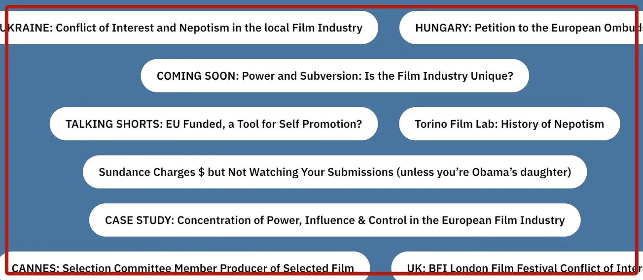 Hollywood Shrinkage: A "Film Industry Watch" and "Film Threat" Report