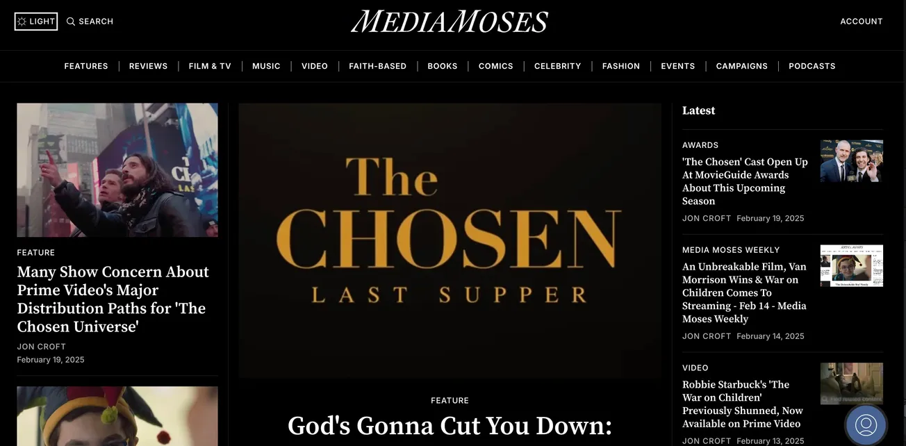 A Week of Chosen News: New Trailer, New Distributor & New Season 5 Release Details - Feb 21 - Media Moses Weekly
